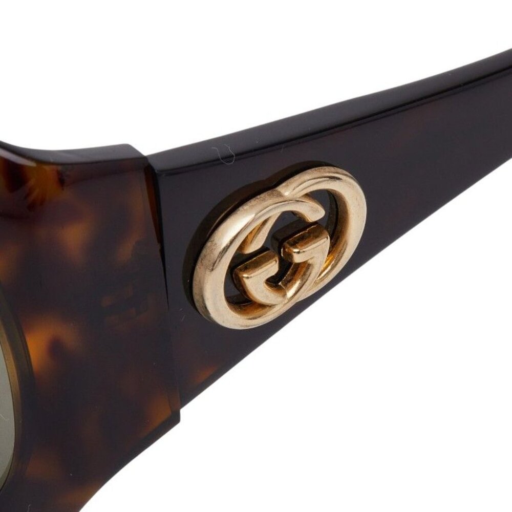 Gucci Interlocking Brown Plastic Eyewear - image 5